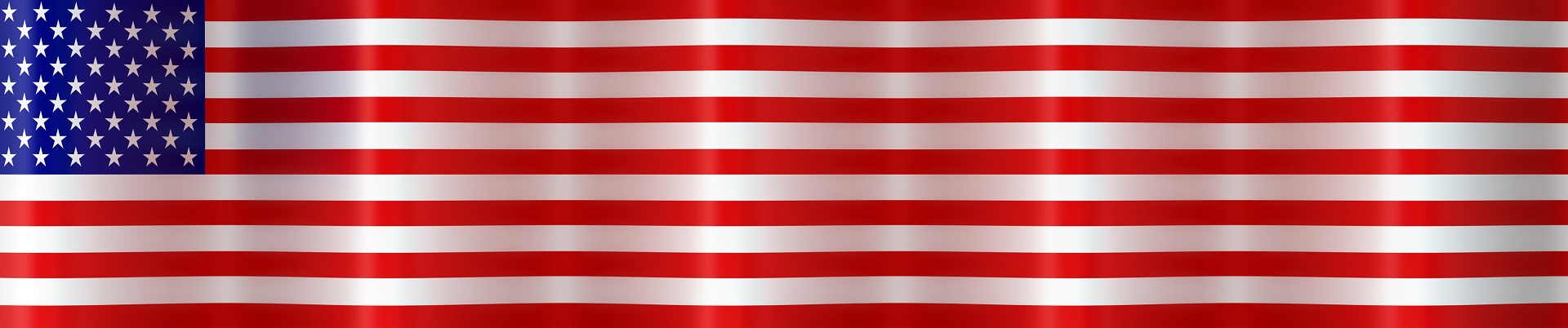 American flag banner